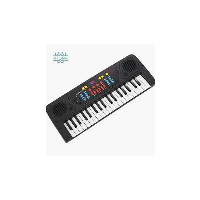 Black/White Electronic Piano For Kids